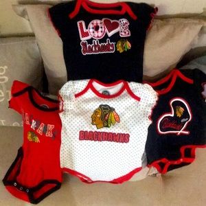 Baby Blackhawk Onsies